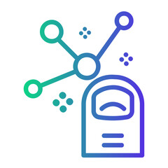 skill Line Gradient Icon