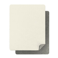 3d file data blank halftone style