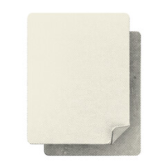 3d file data blank halftone style