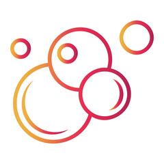 symbol science Line Gradient Icon