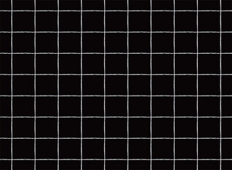 手描き方眼 グリッド パターン 背景　黒板