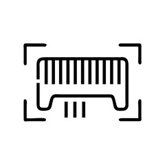 Barcode icon, a symbol of product identification