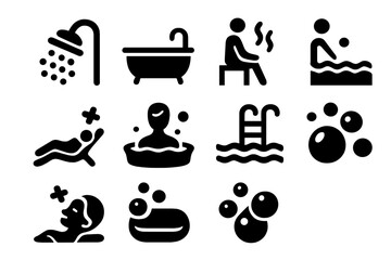 Relaxing moments in wellness: baths, showers, and spa activities for self-care