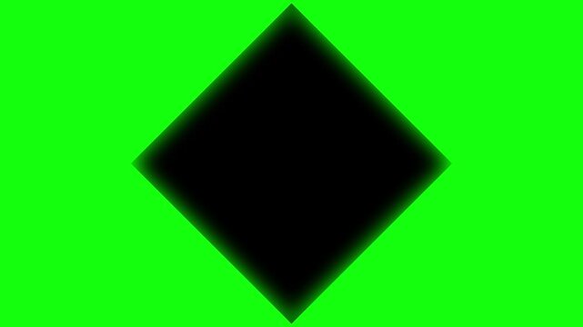 Simple diamond transition animation. Rhombuses or concentric squares on a background of water drops brown and gray. Abstract geometric spark or star shape rotating background animation, 4k video.