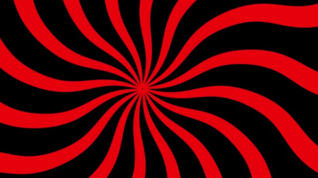 Circle rays lights abstract background for colorful swirl concept. Retro Radial Red and Orange Pattern. Circus inspired retro rotating background pattern perfect for placing behind text.