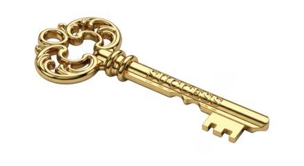 Gilded key unlocks the path to advancement