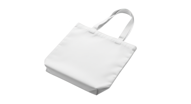 Blank White Cotton Tote Bag Mockup featuring bag, tote, tote bag, canvas, cotton isolated with clean