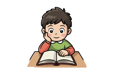 Study Material and Book Clipart Collection