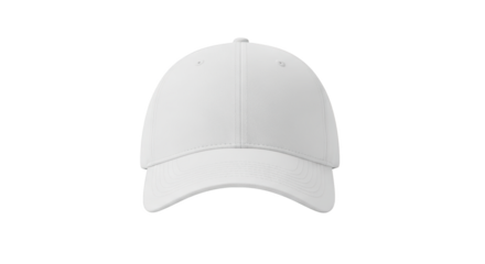 Mockup blank white baseball cap mockup () bergaya elegan dengan elemen product, clothing design, fashion design,.