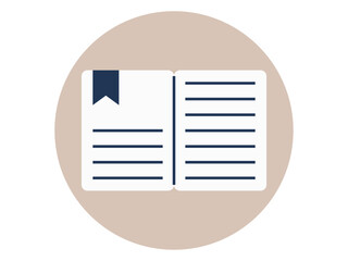 Bookmark icon. SEO symbol icon vector. Solid vector icons. Flat illustration concept.