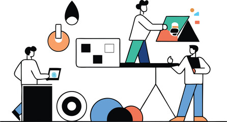 creative design studio scene  artists and develope.eps