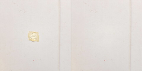 Before and After Wall Cleaning Showing Adhesive Tape Residue Removal Process