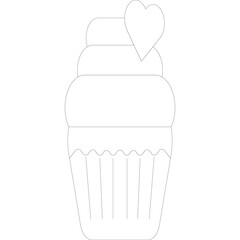 Outline Representation Of A Stylized Insect With Dotted Line Details On A Clean Transparent Background Minimalist Graphic Design Concept