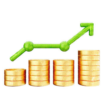 3d trading increase profit halftone