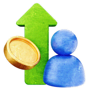 3d trading increase profit halftone