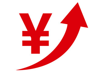 Fototapeta premium 矢印, お金, 上昇, 増加, 上がる, 成長, 増える, 経済, ビジネス, データ, アップ, 景気, 金融, 投資, 仕事, 売り上げ, 積み立て, up, 価値, 株, 資産, 資産運用, 貯金, 財産, 利益, 売上, 業績, インフレ, 収入, 好調, アイコン, 稼ぐ, 儲け, 給与, ボーナス, うなぎのぼり, 物価, 高騰, 伸びる, 回復, 効果, 上昇中, 急成長, sign