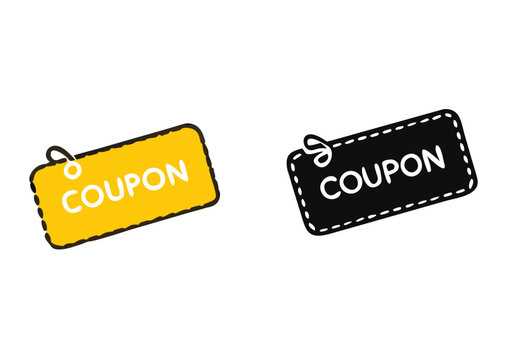 Discount Coupon Icon vector Illustration