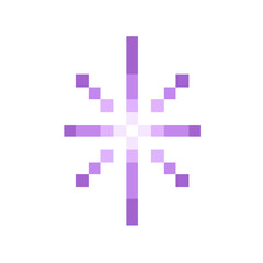 Pixelated Star Sparkles