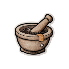 Classic Spice Grinding Mortar and Pestle