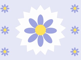 Pastel green daisy floral seamless pattern on a light background, perfect for spring fabrics or backgrounds
