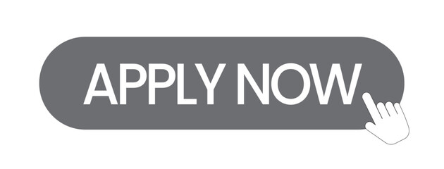 Apply Now CTA Button – Neutral Gray Rounded Web Interface Element for Professional Digital Form Design