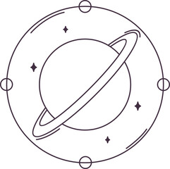 Monoline Cosmic Space Element