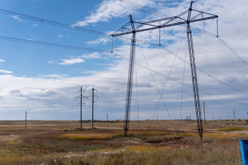 high voltage power lines