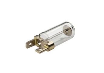 Compact Discharge Lamp on transparent background