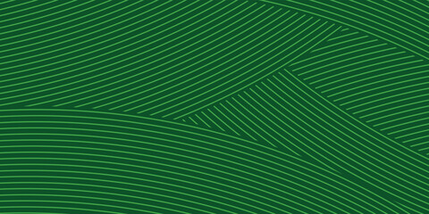 farm green banner, organic abstract background with fields. wavy green lines, natural organic products. ecology background.