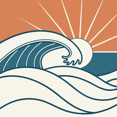 vector illustration of an abstract background