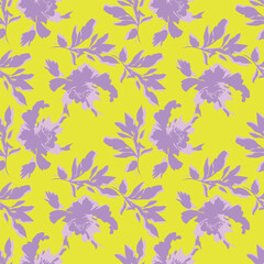 Fototapeta premium seamless floral pattern