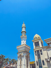 Fototapeta premium minaret of the mosque