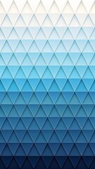 Fototapeta premium Blue Gradient Geometric Triangle Pattern Background With Modern Abstract Polygon Design And 3D Texture Effect