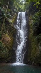 Fototapeta premium waterfall in the forest