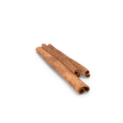 Cinnamon Stick Aromatic Spice Culinary Ingredient, 3d Png, transparent background