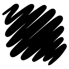 Black Scribble Lines Texture Background