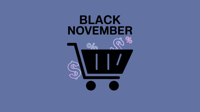 Black November Shopping Cart Discount Offers Price Savings