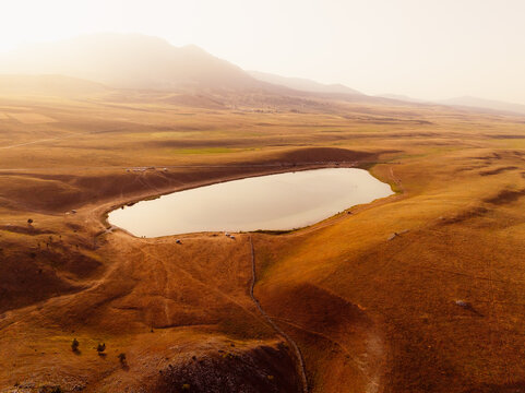 Vrazje Jezero or Devils lake in Durmitor National Park,  near Zabljak city in Montenegro