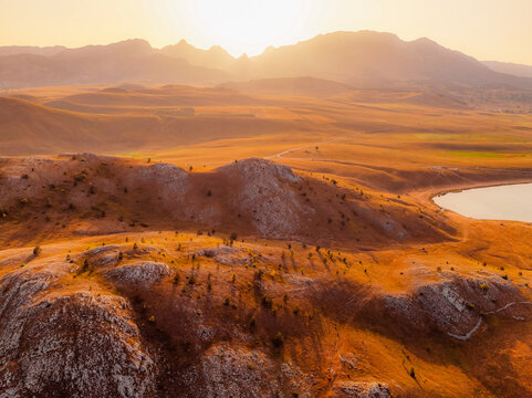 Vrazje Jezero or Devils lake in Durmitor National Park,  near Zabljak city in Montenegro
