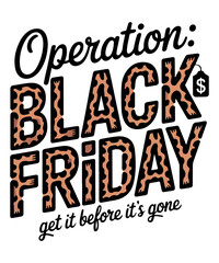 Operation Black Friday Leopard Print Shirt