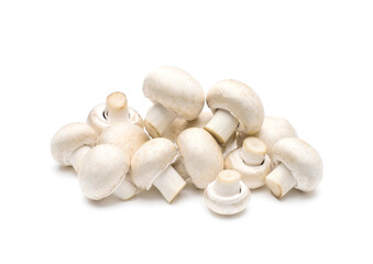 Champignon mushroom isolated on white background