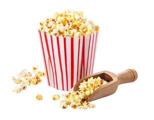 popcorn isolated on transparent png