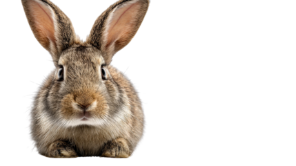 Curious rabbit Transparent background, PNG file