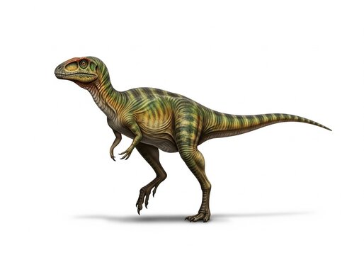 Lesothosaurus  white background