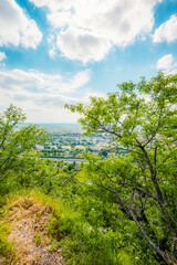 Turul Monument in Tatabanya, Hungary near Szelim-barlang cave
