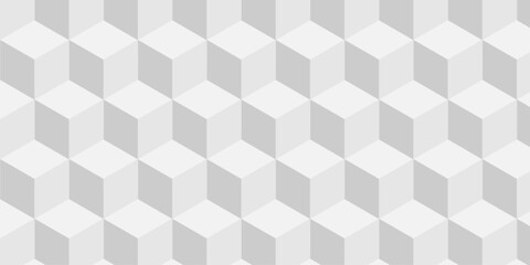 Obraz premium Abstract square white cubic square shape backdrop texture. cube geometric wall and floor vector diamond hexagon triangle wallpaper background. 