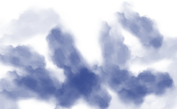 Abstract blue shapes and streaks against a creating a dynamic and ethereal composition - Powered by Adobe