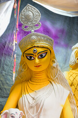 Closeup picture of divine grace goddess Druga 