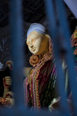 Closeup picture of divine grace goddess Druga 