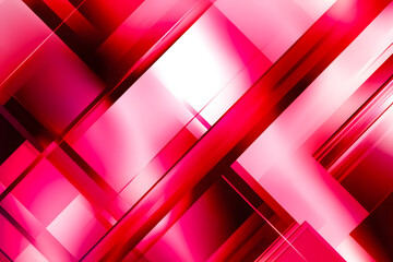 赤と白の幾何学的抽象背景